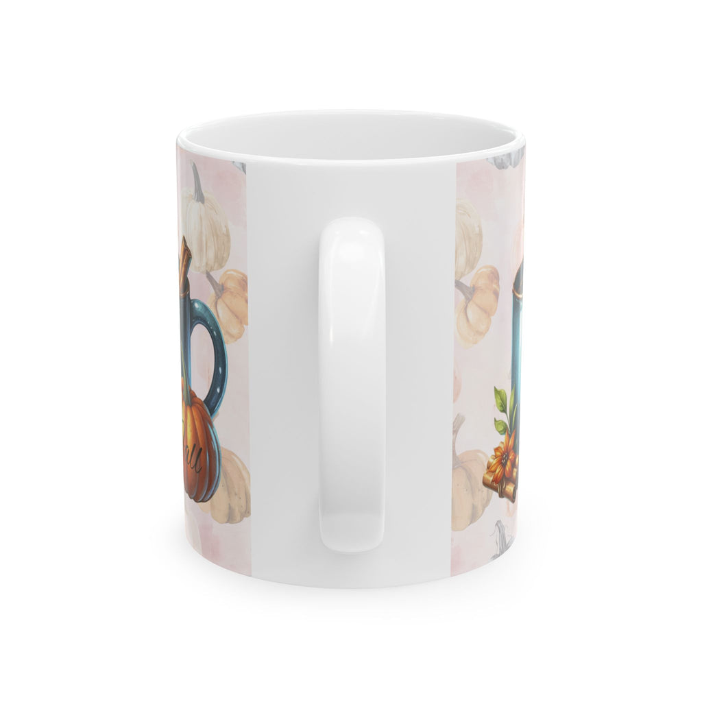 Fall Vibes Coffee Mug For Pumpkin Spice Lovers, Autumn Hot Cocoa Cup