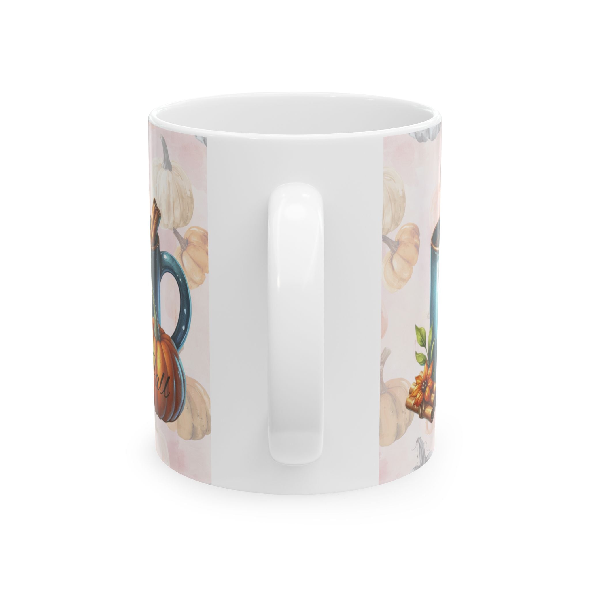 Fall Vibes Coffee Mug For Pumpkin Spice Lovers, Autumn Hot Cocoa Cup