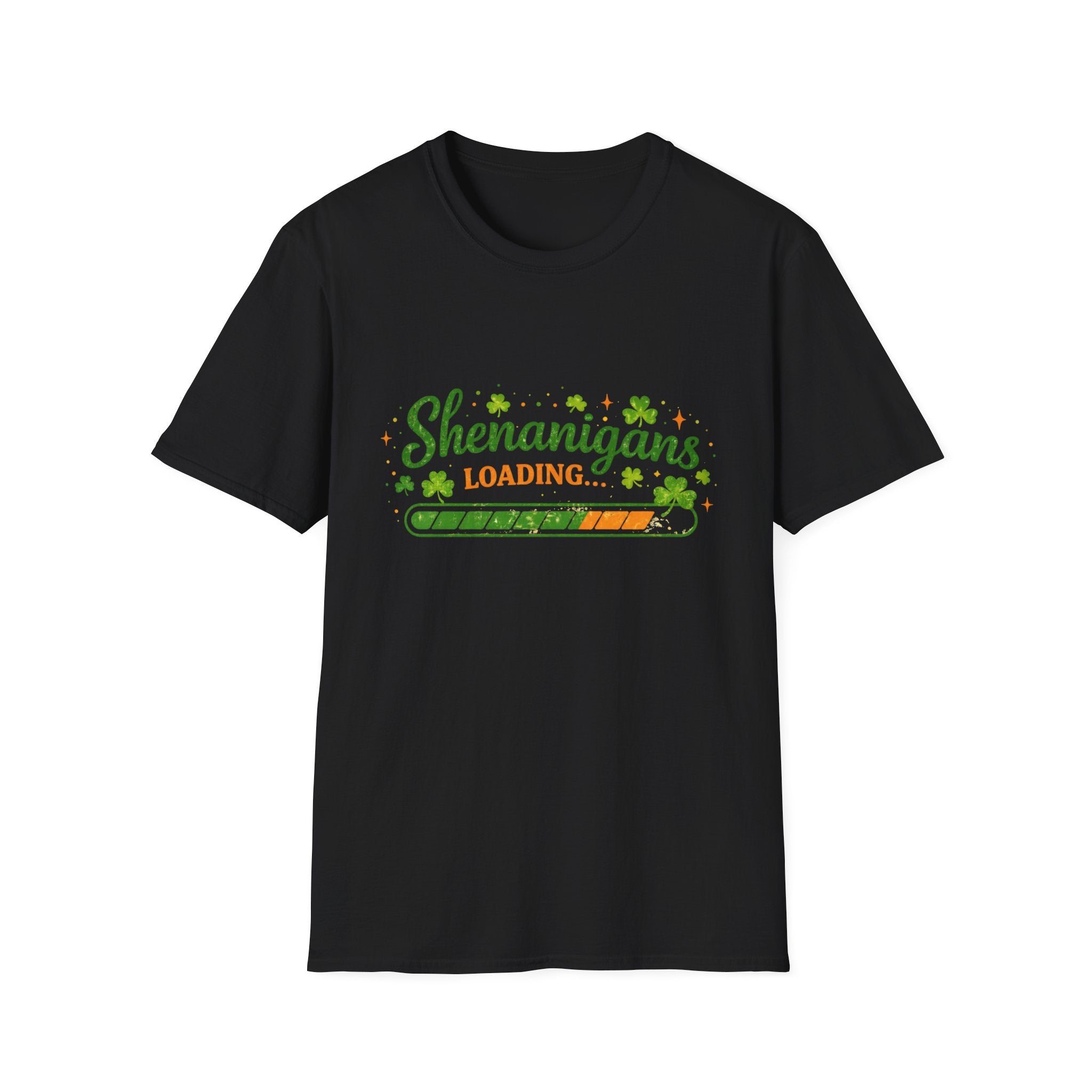 Shenanigans Loading T-Shirt — St. Patrick’s Day Shamrock Party Tee