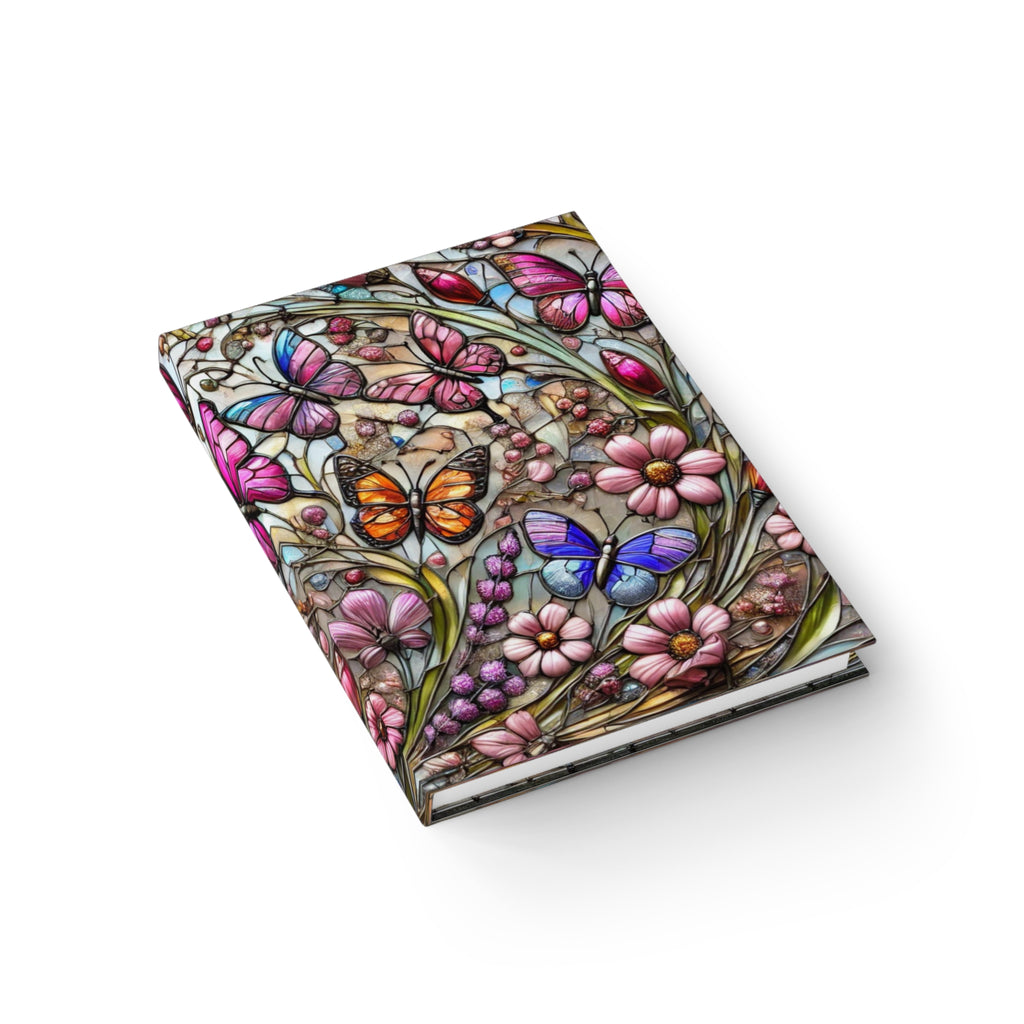 Butterfly Blossom Journal - Student Notebook, Bold Artist Sketch Book, Writers Diary