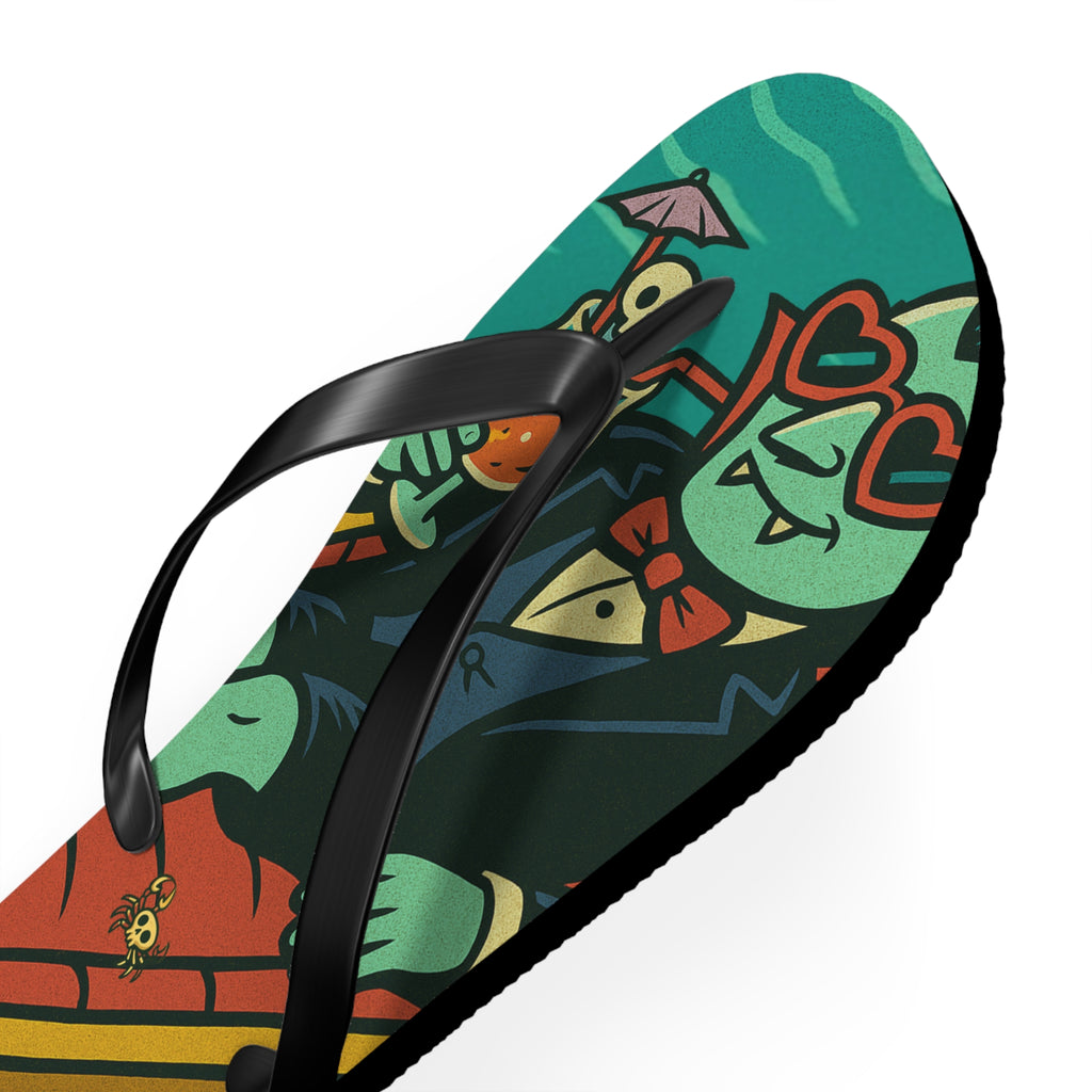 Vampire Flip Flops - Summerween Footwear