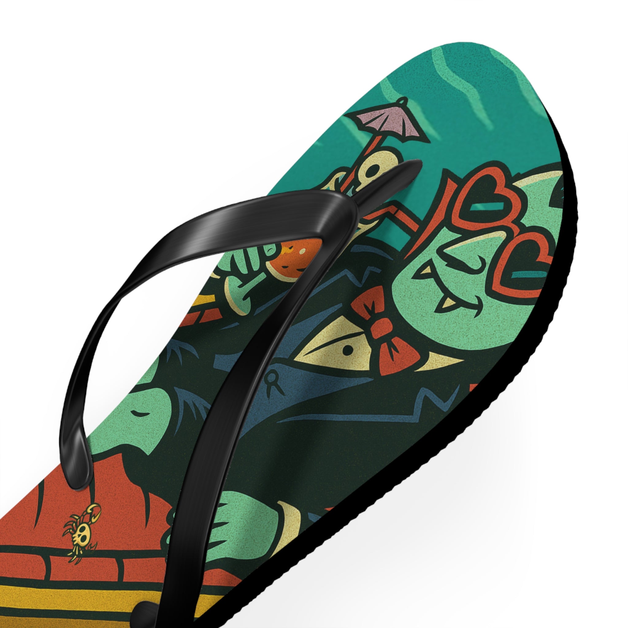 Vampire Flip Flops - Summerween Footwear