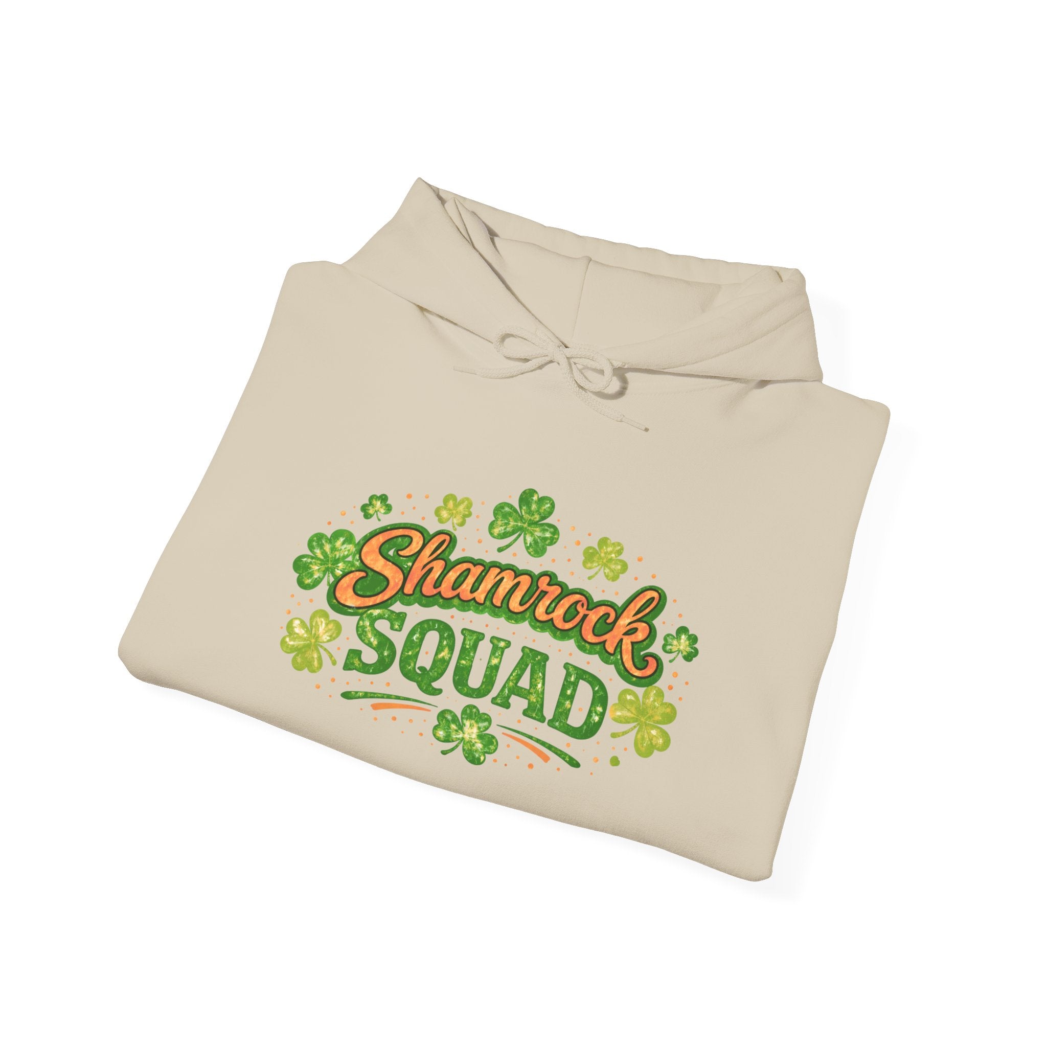 Mama Leprechaun Shamrock Squad Hoodie - St. Patrick's Day Clover Design