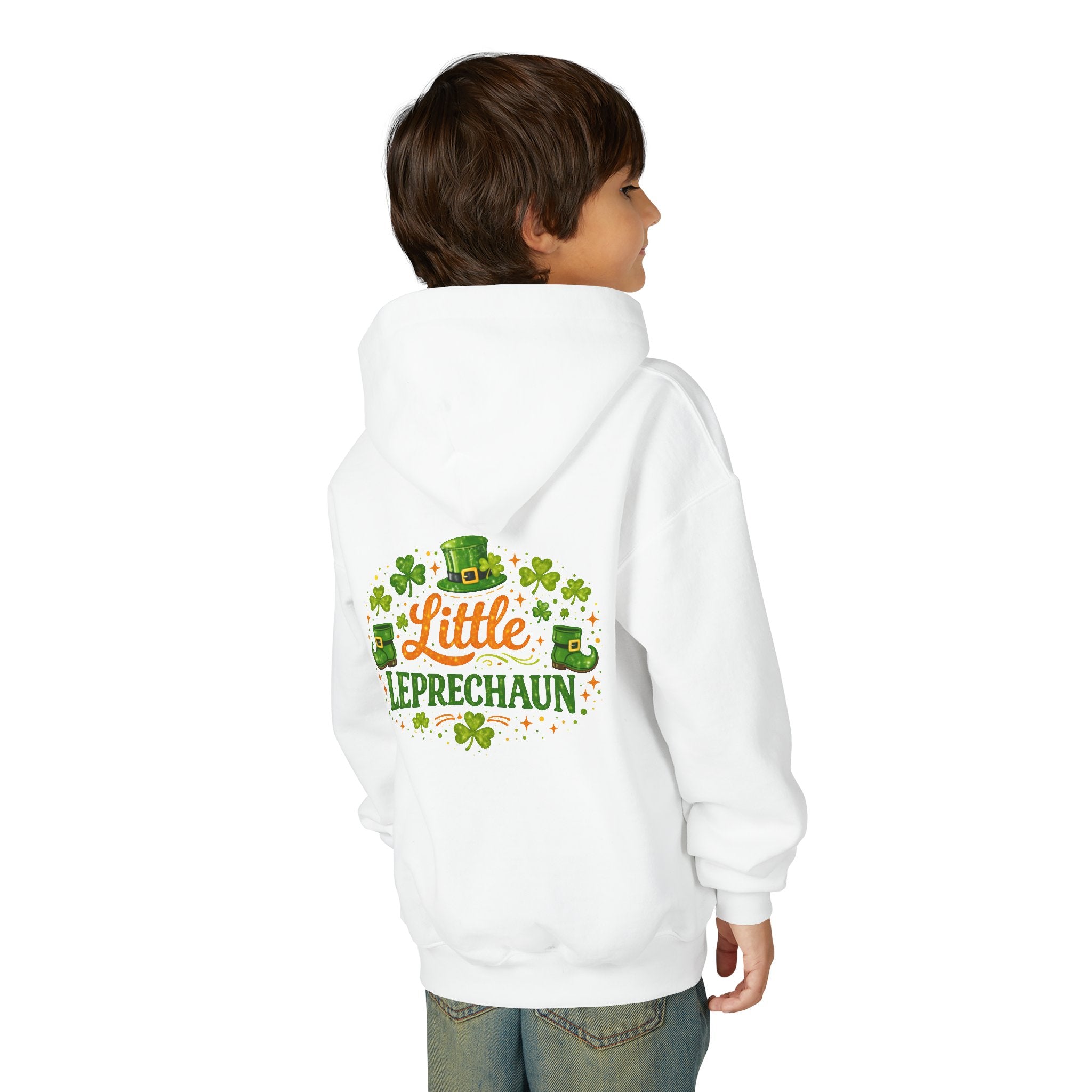 Little Leprechaun Youth Shamrock Squad Hoodie — St. Patrick’s Day Sweatshirt