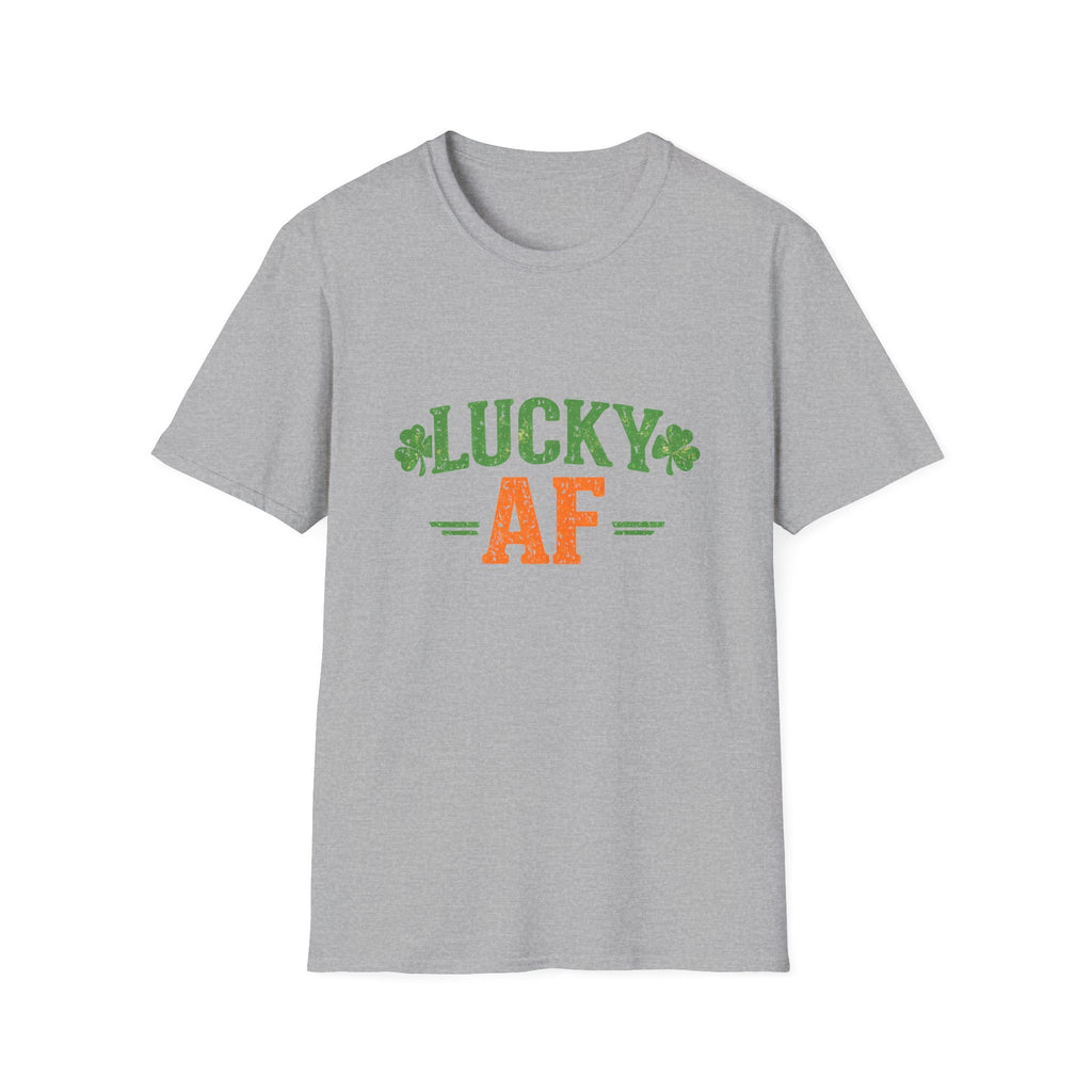 Lucky AF T-Shirt — St. Patrick’s Day Shamrock Tee