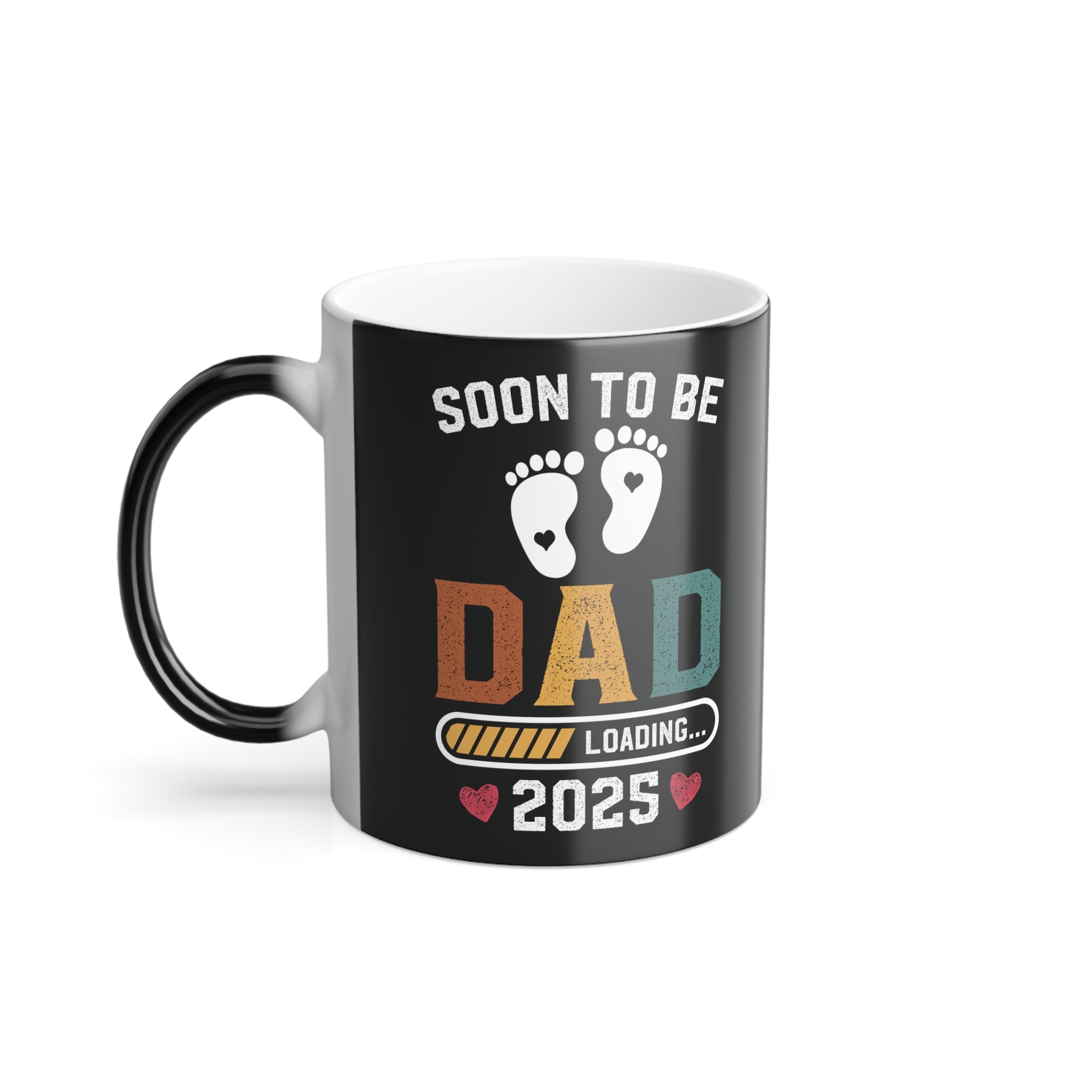 Baby Announcement Mug, Soon to Be Dad Color Morphing Mug