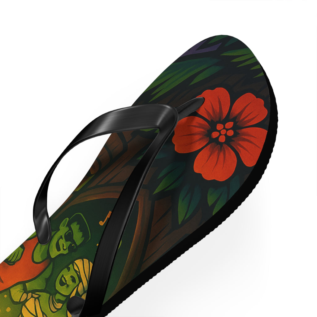 Nightlife Flip Flops for Halloween - Summerween Beach Days