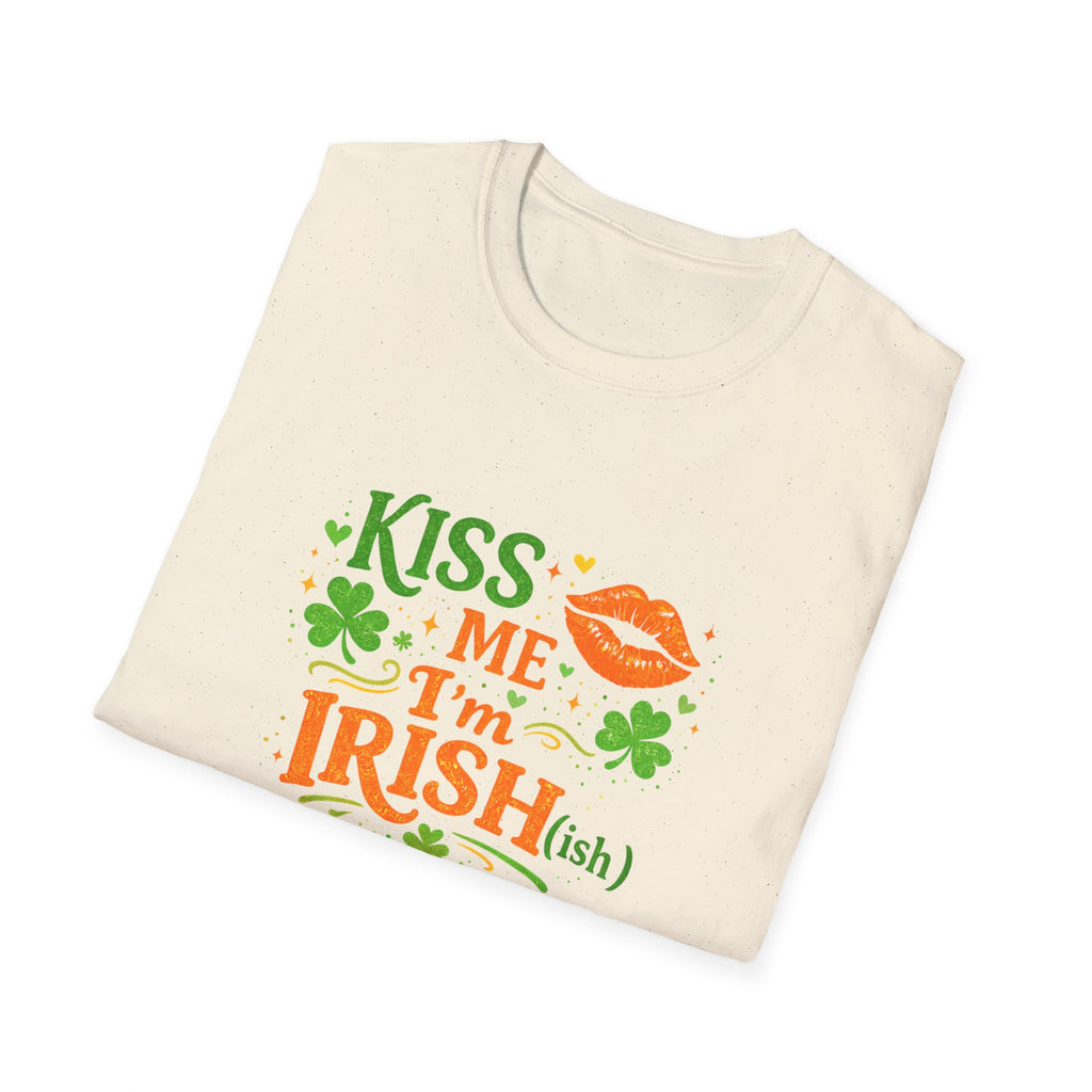 Kiss Me I’m Irish(ish) T-Shirt — St. Patrick’s Day Shamrock Tee