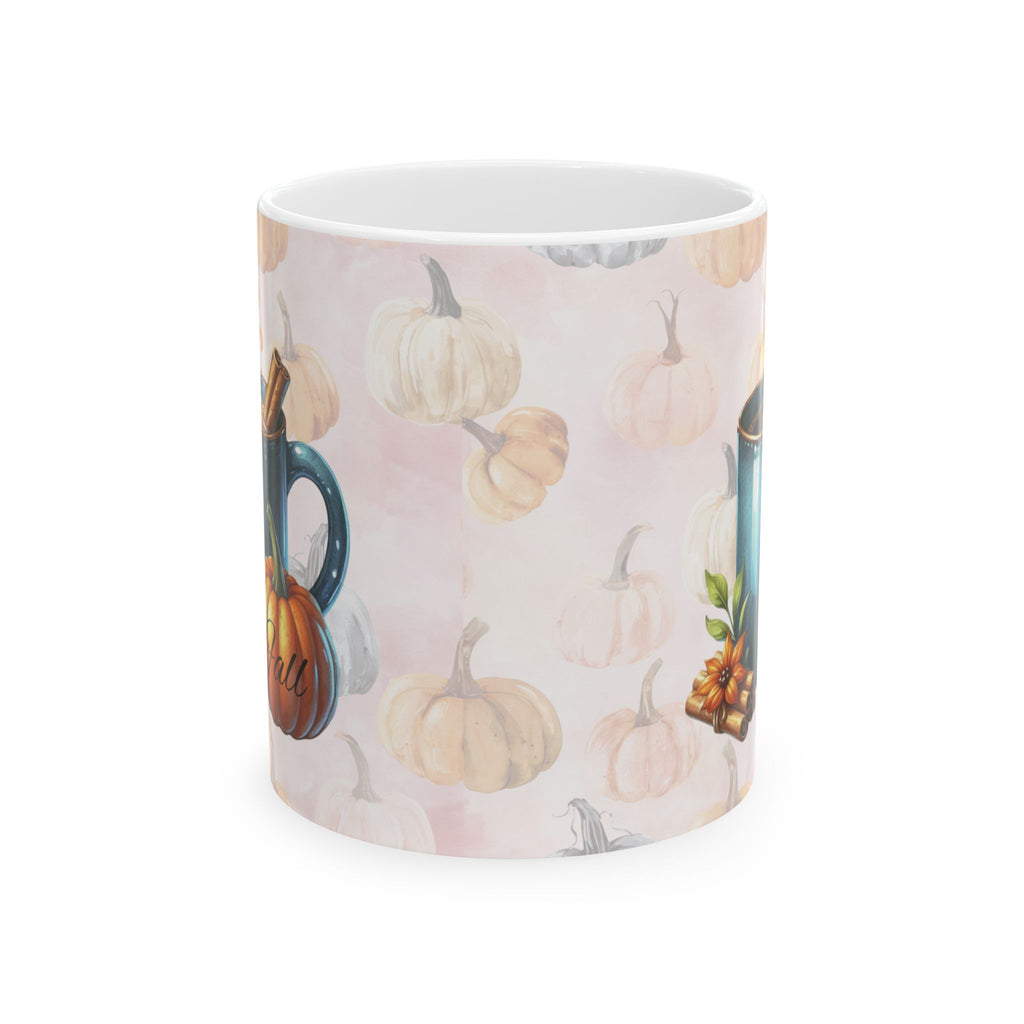 Fall Vibes Coffee Mug For Pumpkin Spice Lovers, Autumn Hot Cocoa Cup