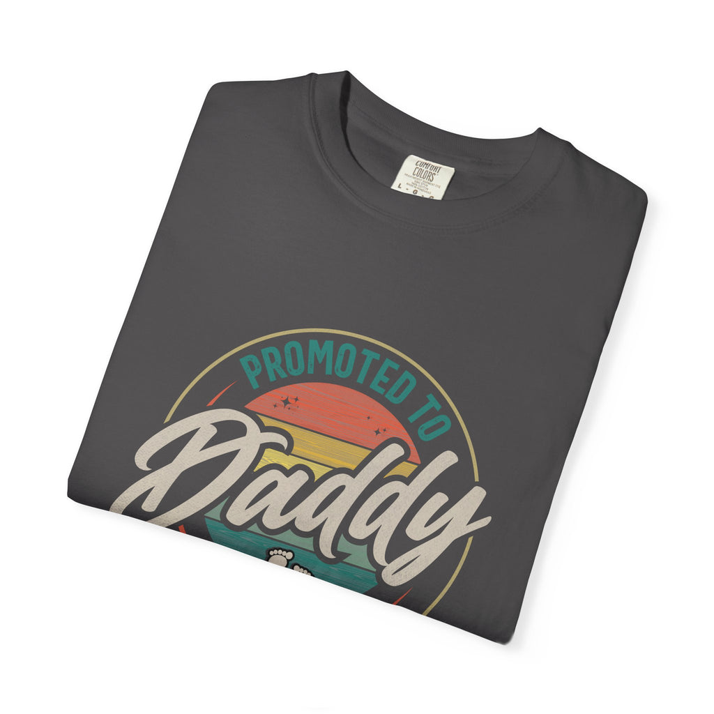 Promoted to Daddy T-shirt, New Dads Tee, Baby Announcement Shirt
