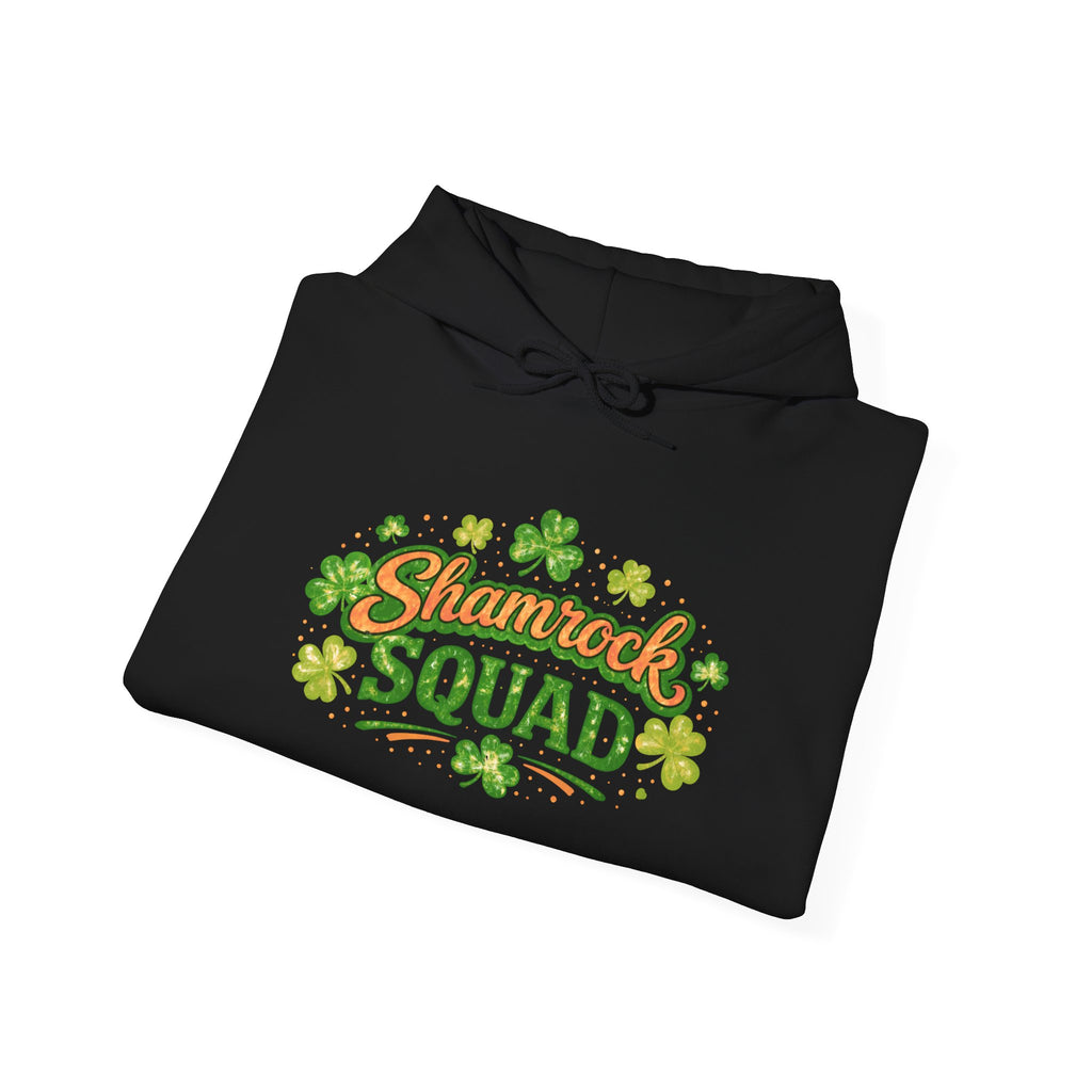 Mama Leprechaun Shamrock Squad Hoodie - St. Patrick's Day Clover Design