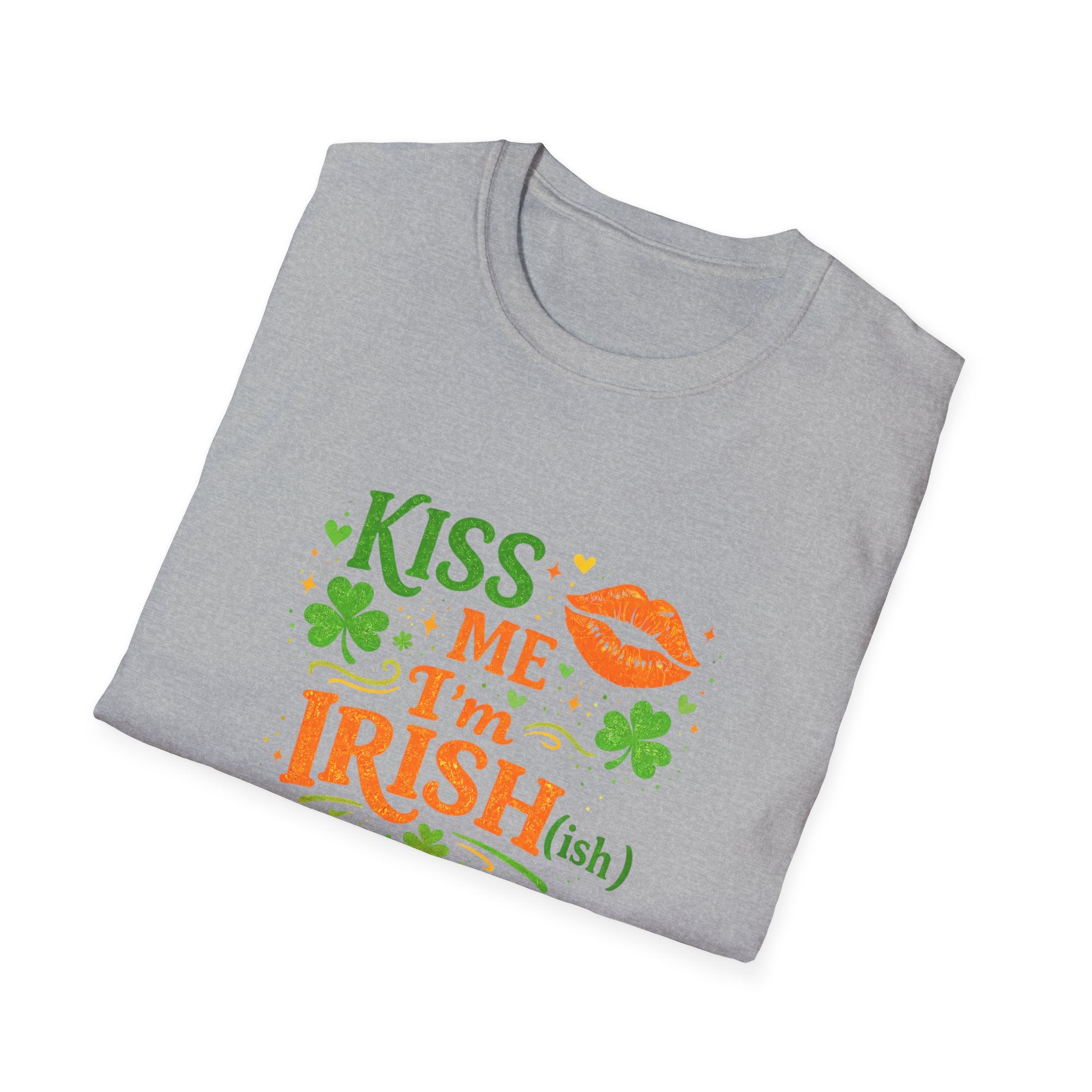 Kiss Me I’m Irish(ish) T-Shirt — St. Patrick’s Day Shamrock Tee