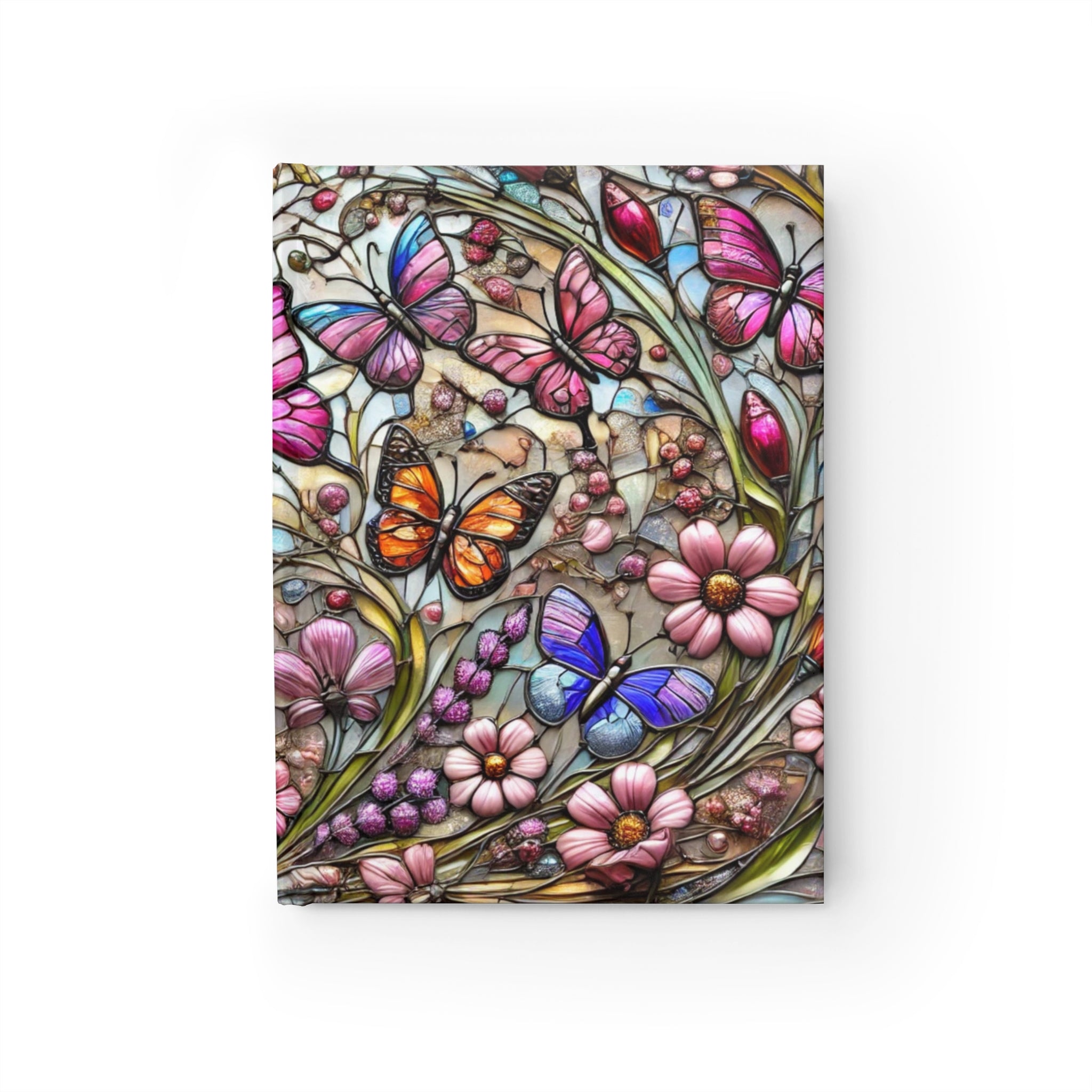 Butterfly Blossom Journal - Student Notebook, Bold Artist Sketch Book, Writers Diary