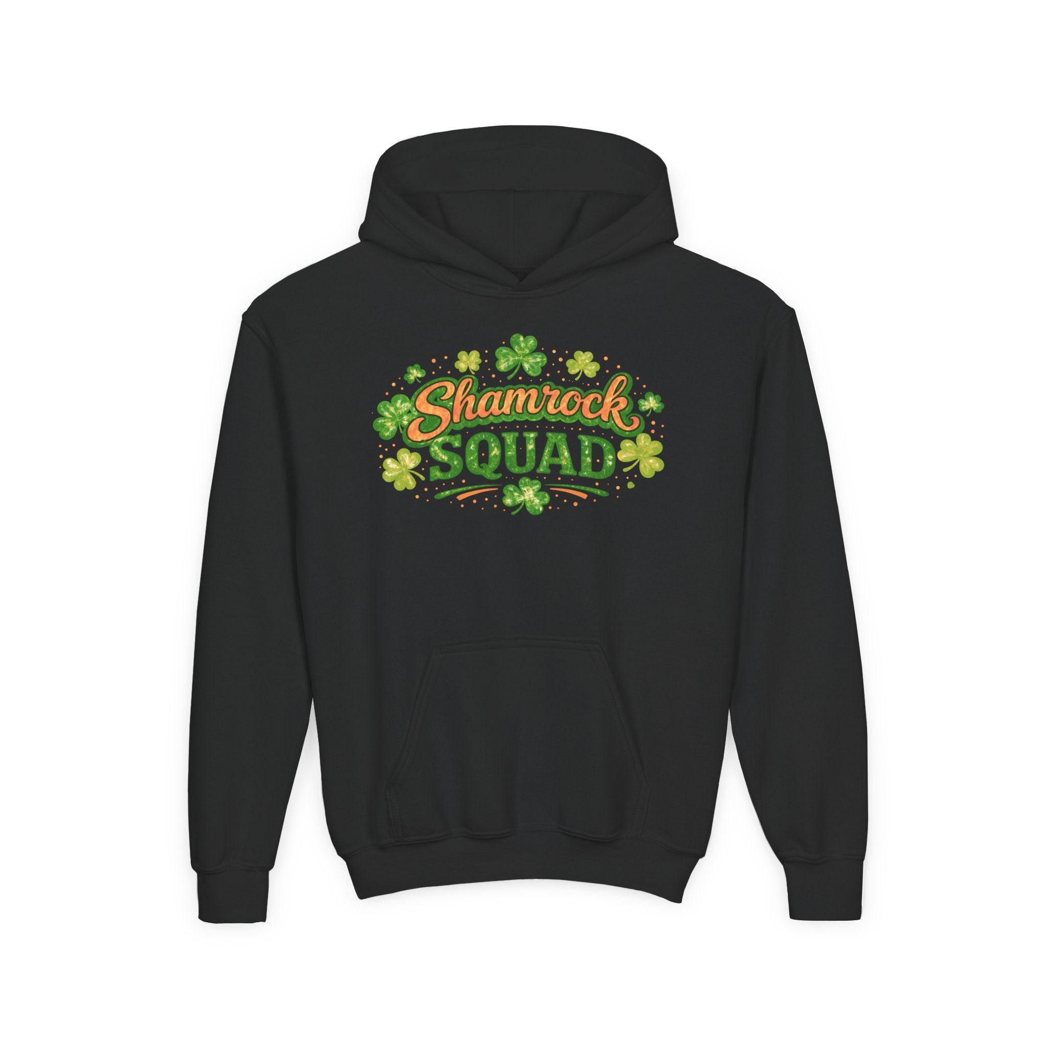Little Leprechaun Youth Shamrock Squad Hoodie — St. Patrick’s Day Sweatshirt