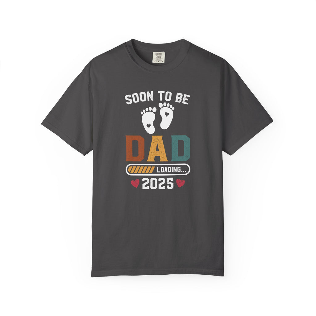 Soon to Be Dad Loading 2025 T-Shirt, Perfect Gift for Expecting Fathers, Baby Announcement Tee