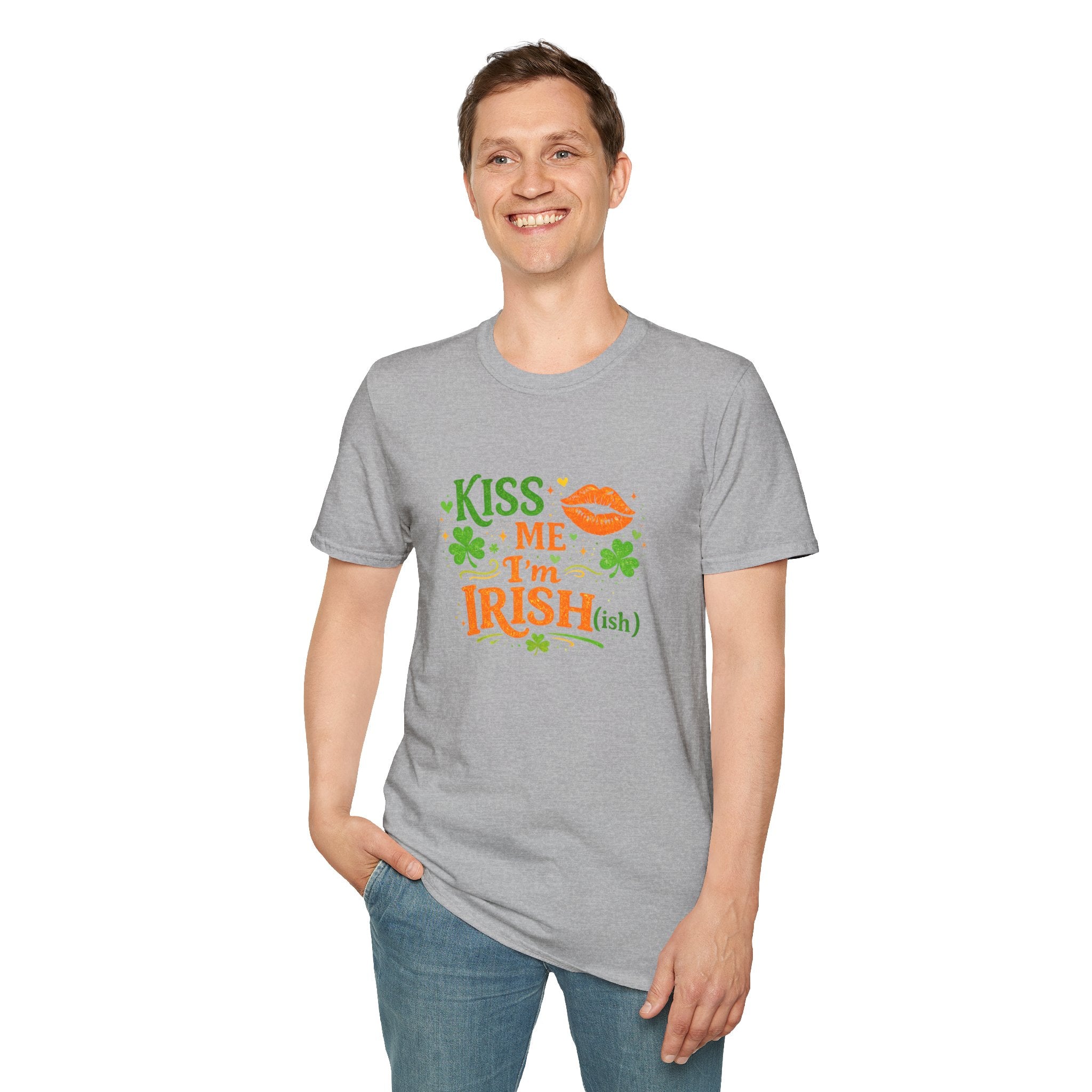 Kiss Me I’m Irish(ish) T-Shirt — St. Patrick’s Day Shamrock Tee