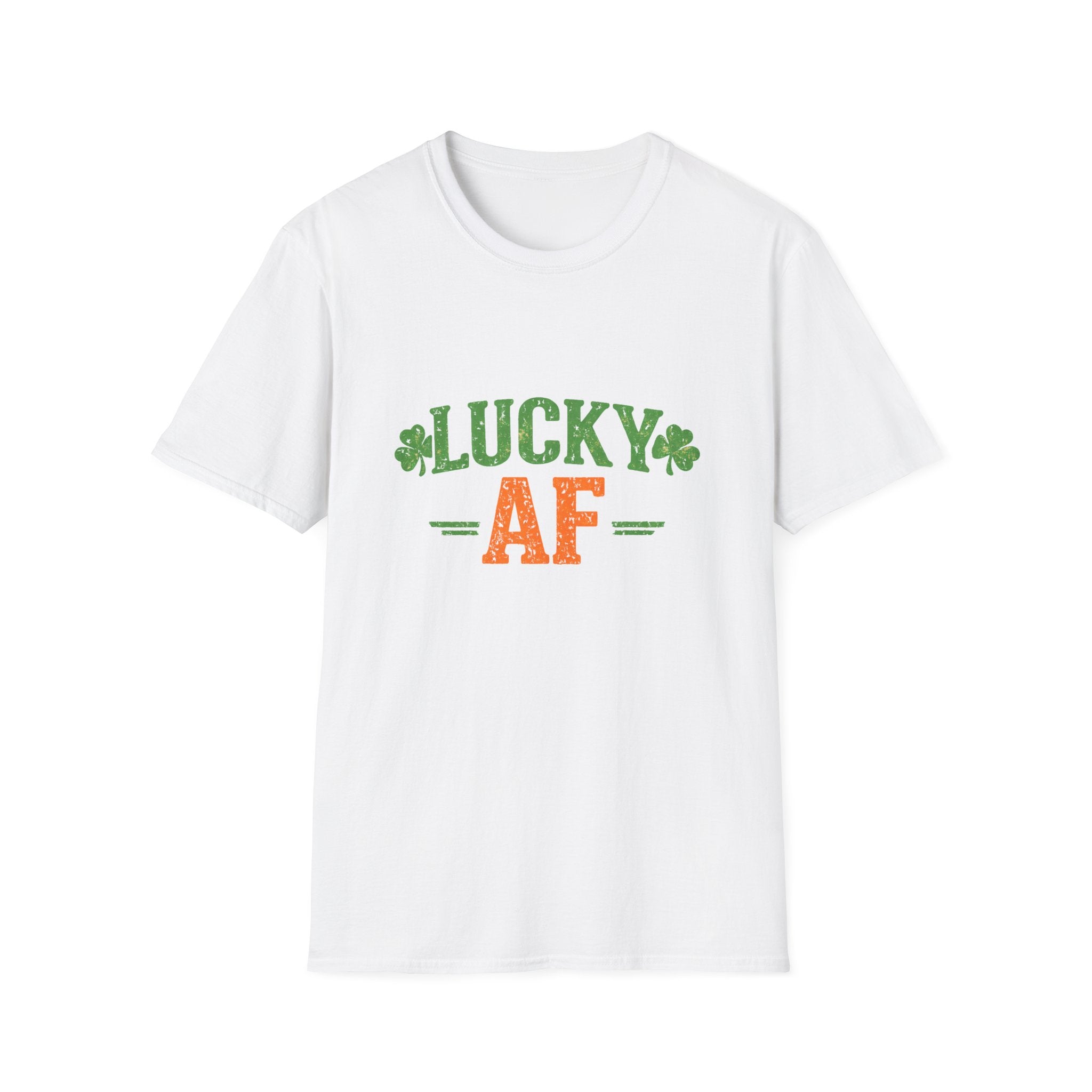 Lucky AF T-Shirt — St. Patrick’s Day Shamrock Tee