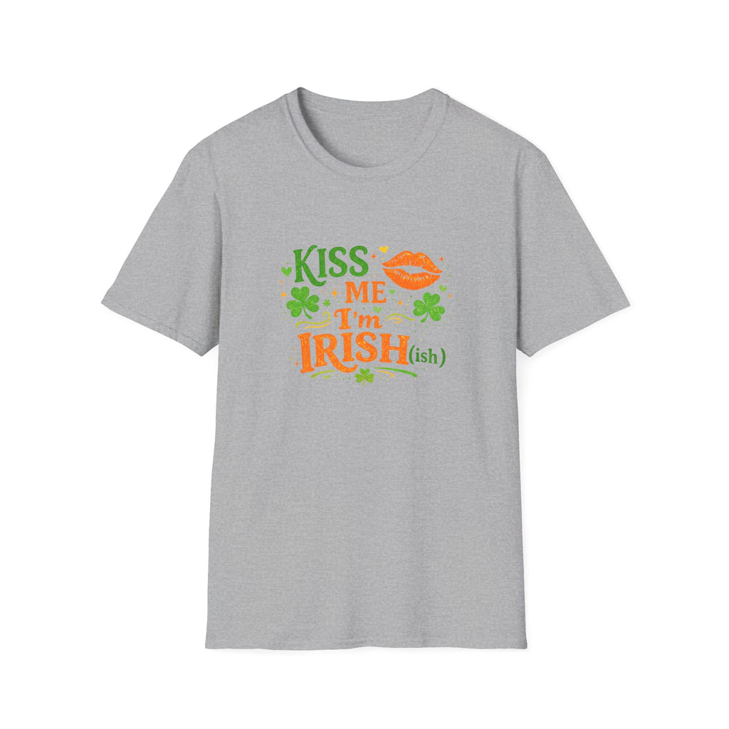 Kiss Me I’m Irish(ish) T-Shirt — St. Patrick’s Day Shamrock Tee