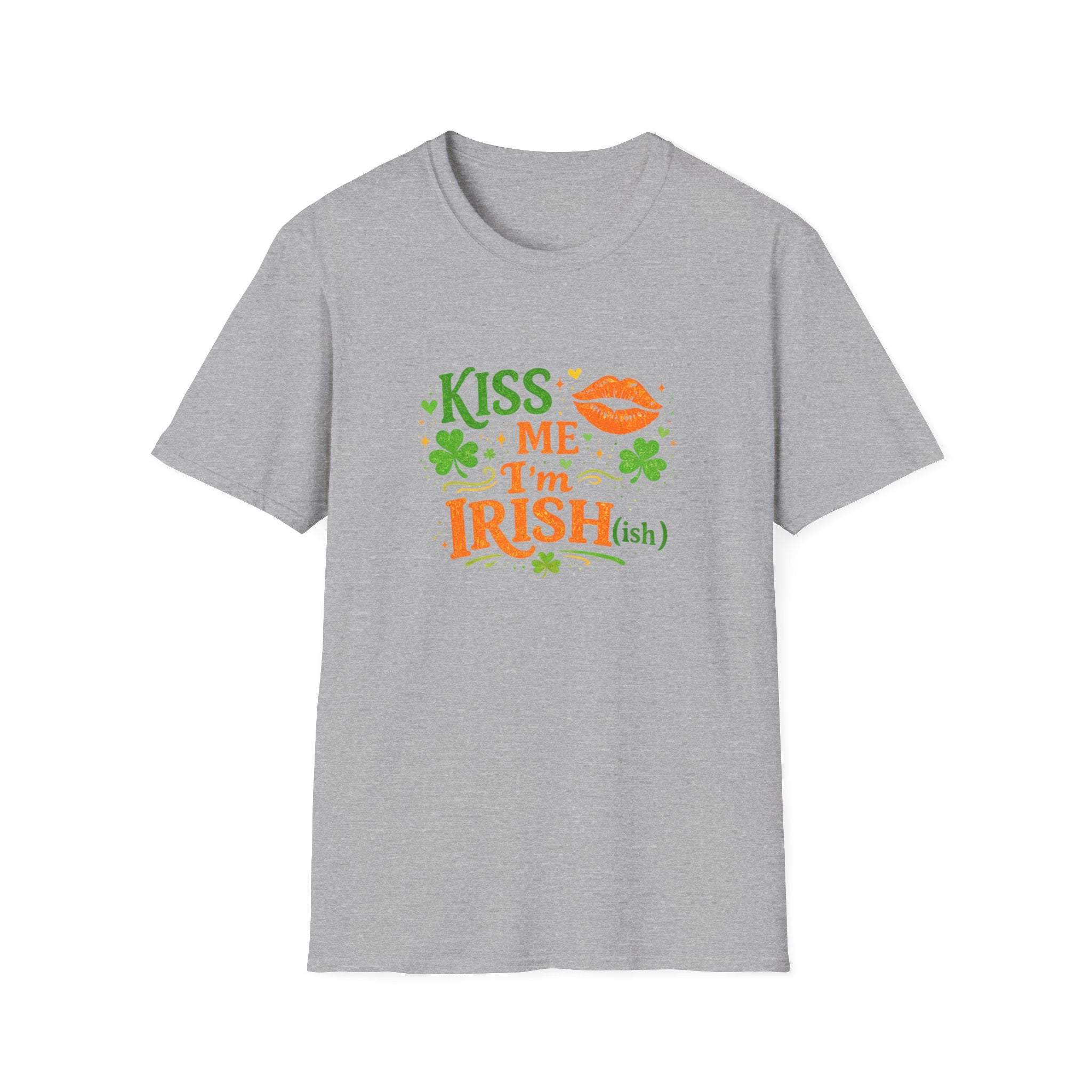Kiss Me I’m Irish(ish) T-Shirt — St. Patrick’s Day Shamrock Tee
