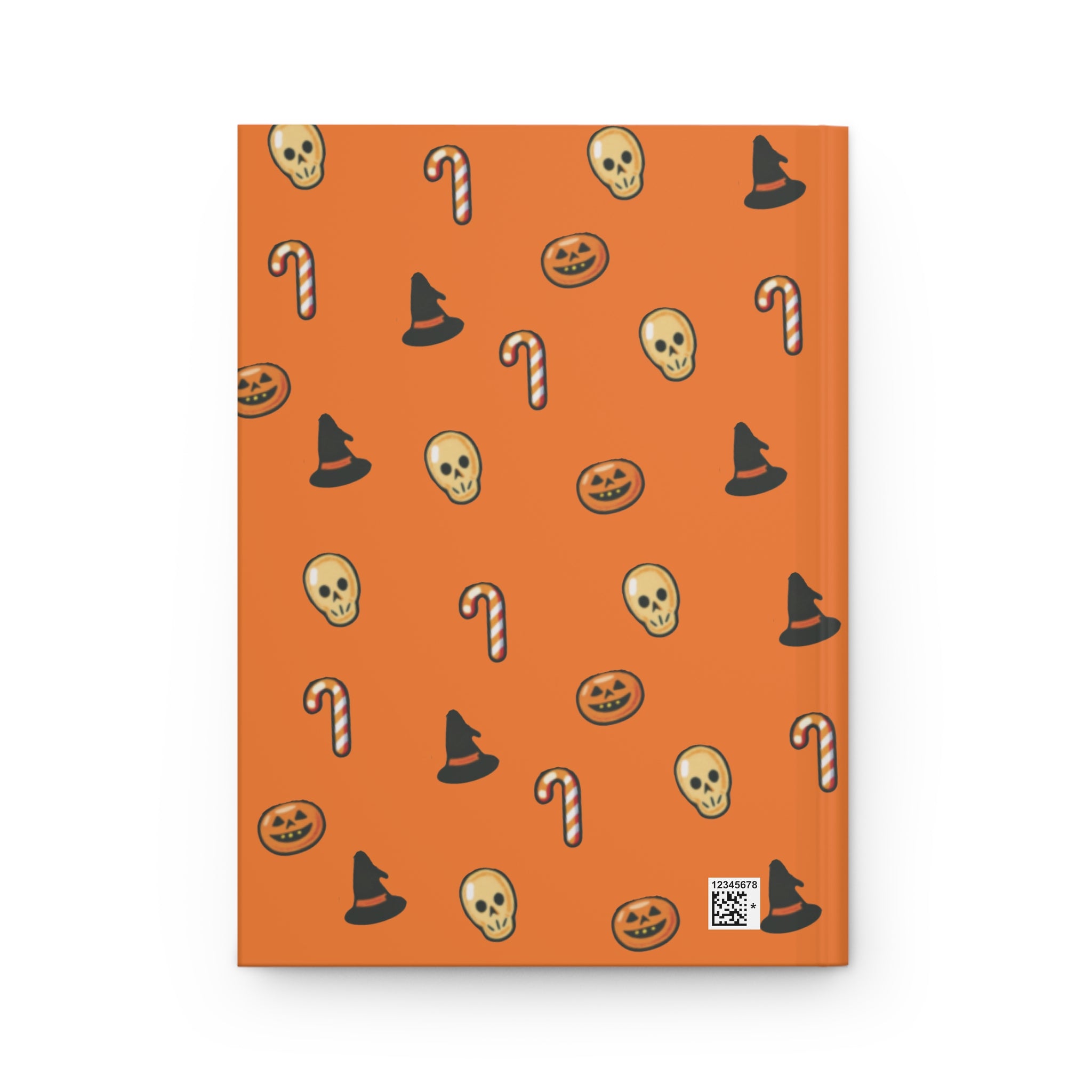 Lined Personalized Journal, It's Always Halloween In My Heart Book, Halloween Christmas Diary, Hardcover Writers Notebook