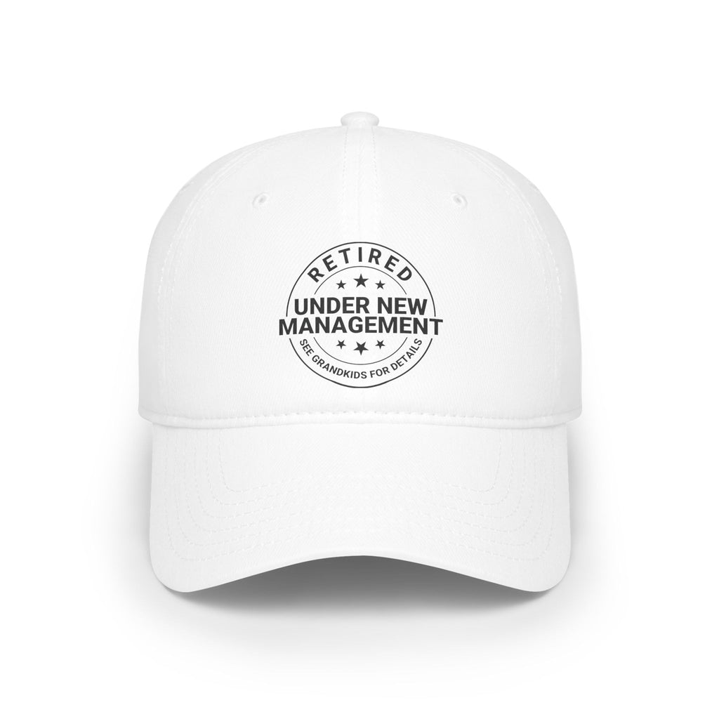 Retired - Under New Management Baseball Cap