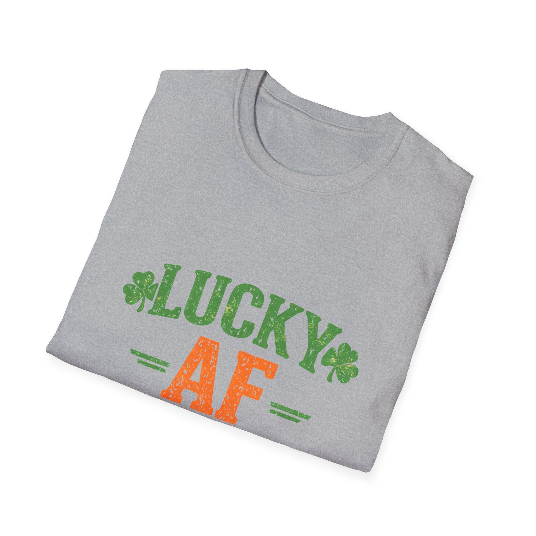 Lucky AF T-Shirt — St. Patrick’s Day Shamrock Tee