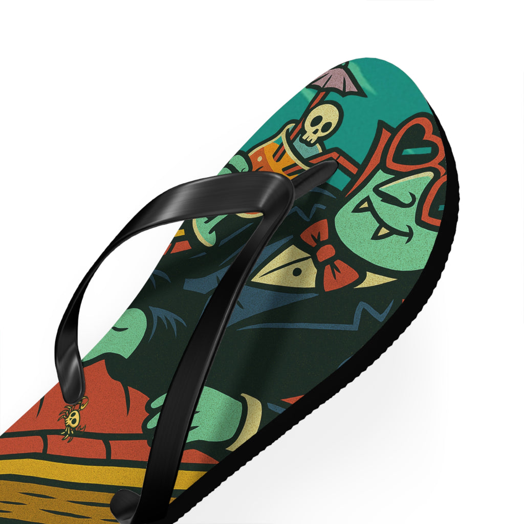 Vampire Flip Flops - Summerween Footwear