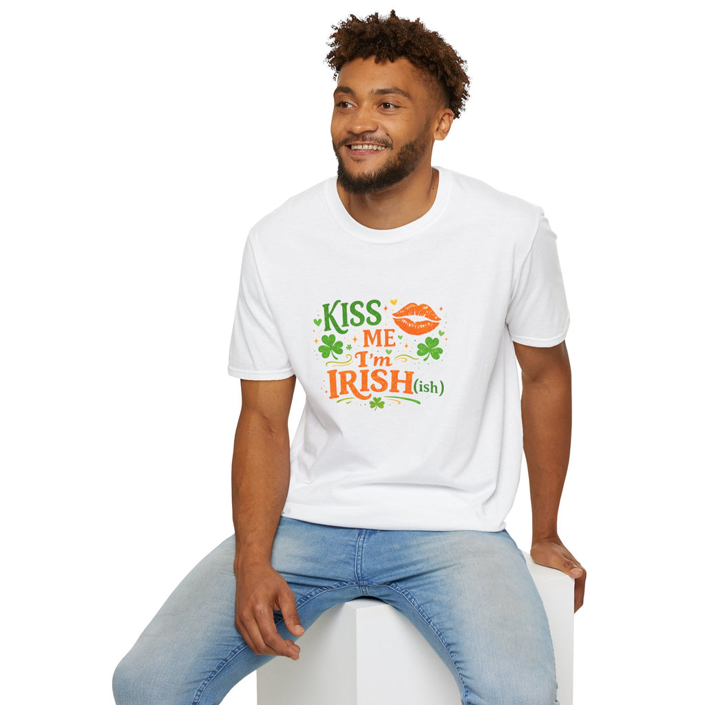 Kiss Me I’m Irish(ish) T-Shirt — St. Patrick’s Day Shamrock Tee