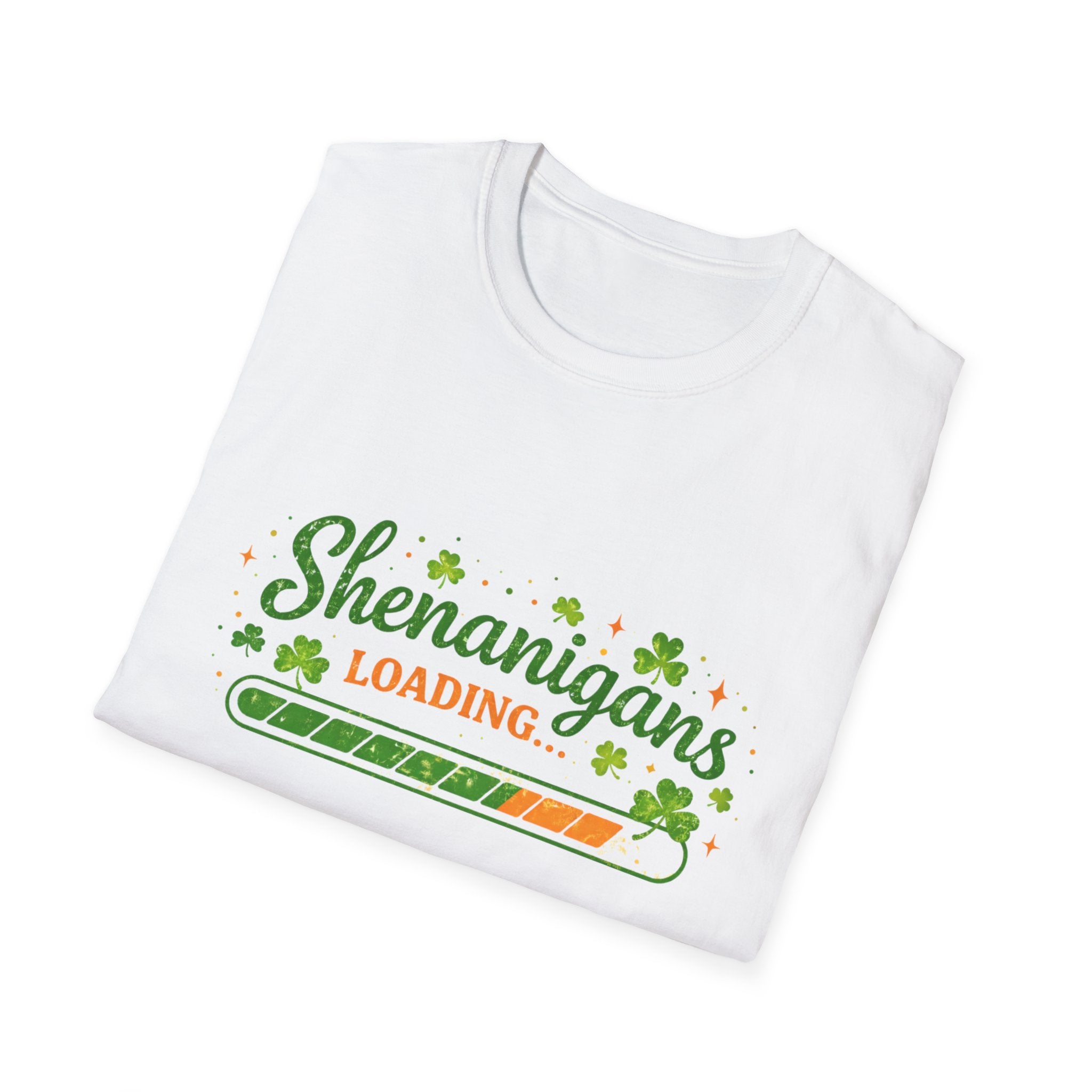 Shenanigans Loading T-Shirt — St. Patrick’s Day Shamrock Party Tee