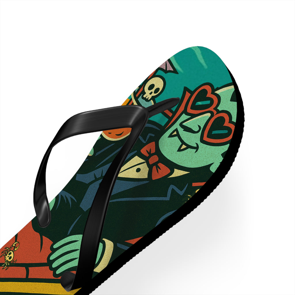 Vampire Flip Flops - Summerween Footwear