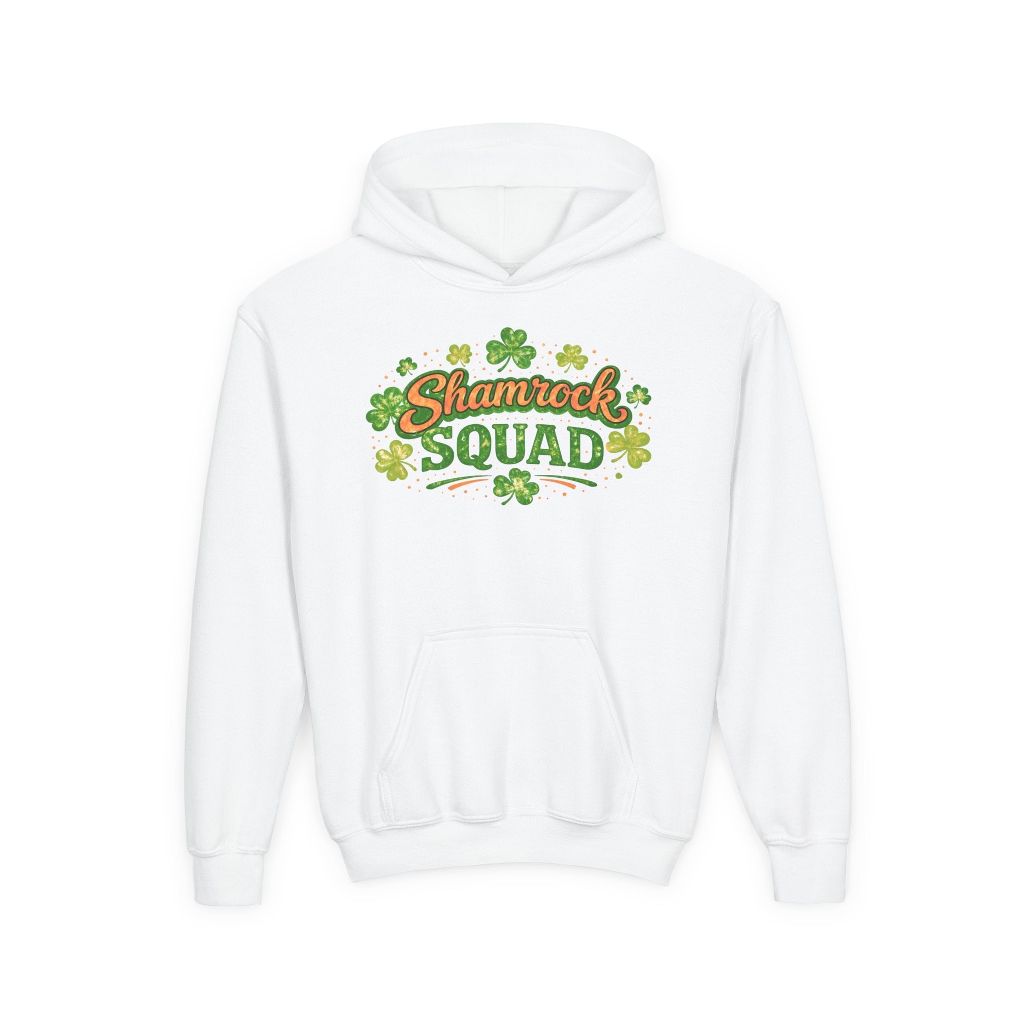 Little Leprechaun Youth Shamrock Squad Hoodie — St. Patrick’s Day Sweatshirt