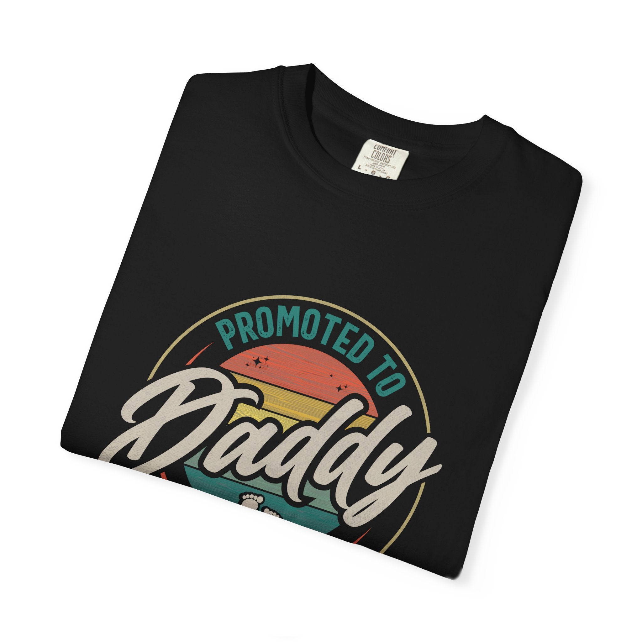 Promoted to Daddy T-shirt, New Dads Tee, Baby Announcement Shirt