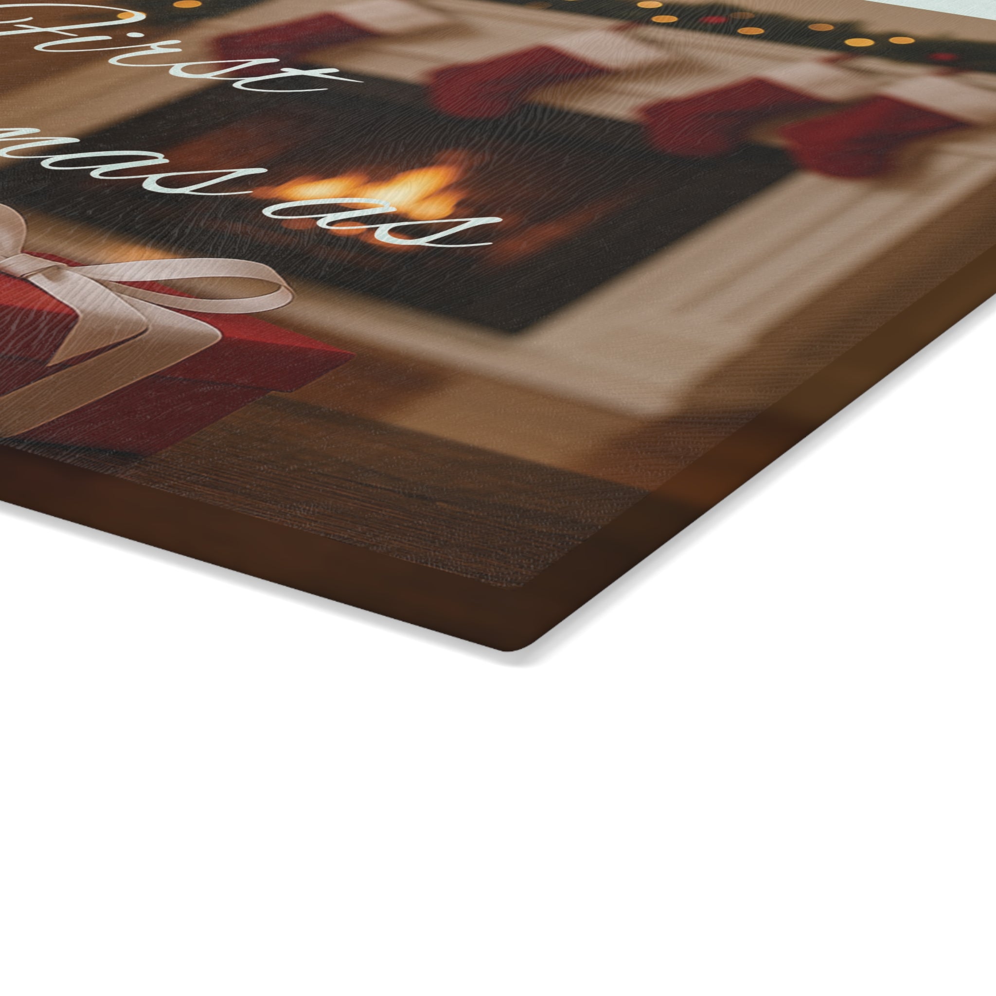 Personalized Glass Cutting Board, Custom Kitchen Decor, Your Photo