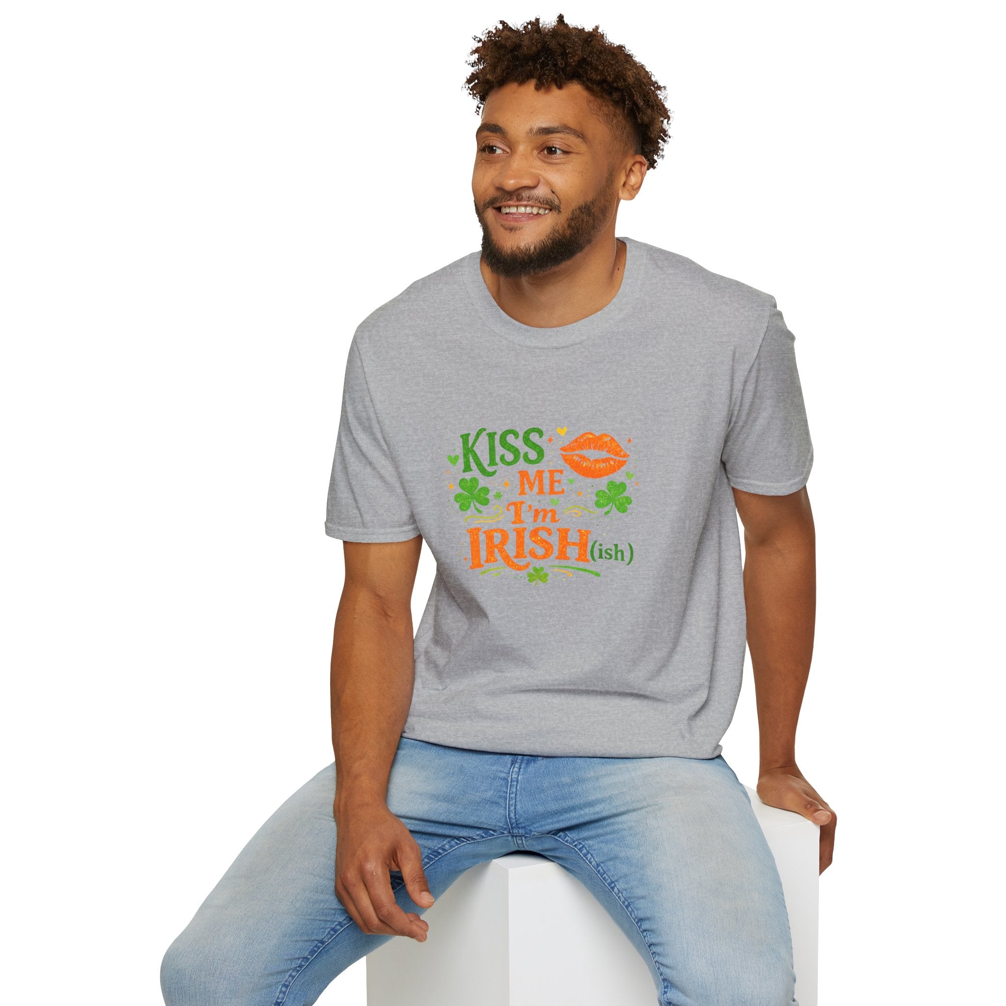 Kiss Me I’m Irish(ish) T-Shirt — St. Patrick’s Day Shamrock Tee