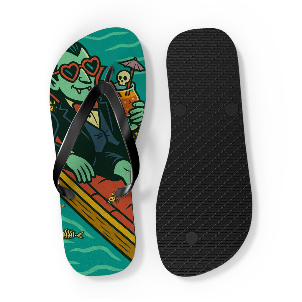 Vampire Flip Flops - Summerween Footwear