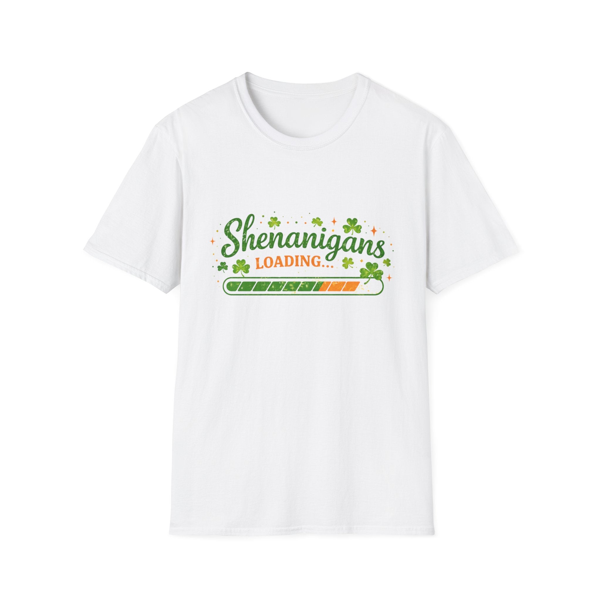 Shenanigans Loading T-Shirt — St. Patrick’s Day Shamrock Party Tee