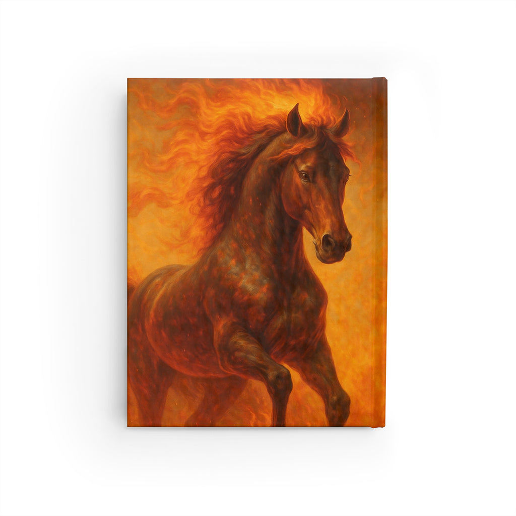Personalized 2026 Chinese Year of the Fire Horse Blank Journal