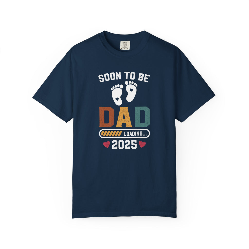 Soon to Be Dad Loading 2025 T-Shirt, Perfect Gift for Expecting Fathers, Baby Announcement Tee