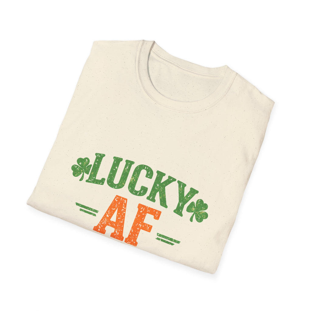 Lucky AF T-Shirt — St. Patrick’s Day Shamrock Tee