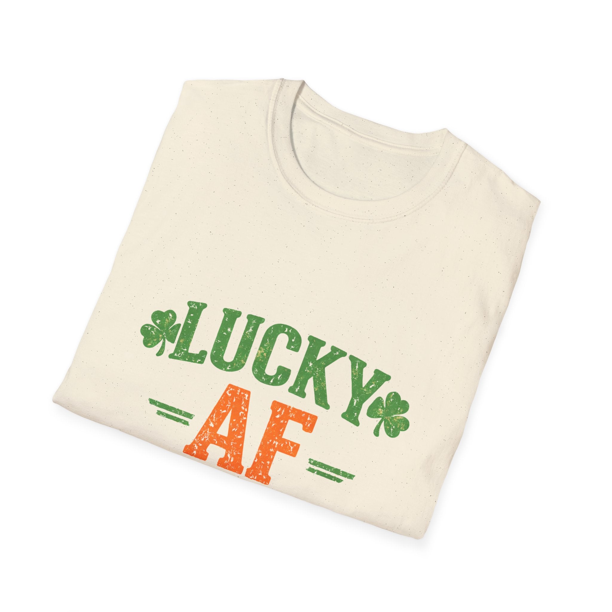 Lucky AF T-Shirt — St. Patrick’s Day Shamrock Tee