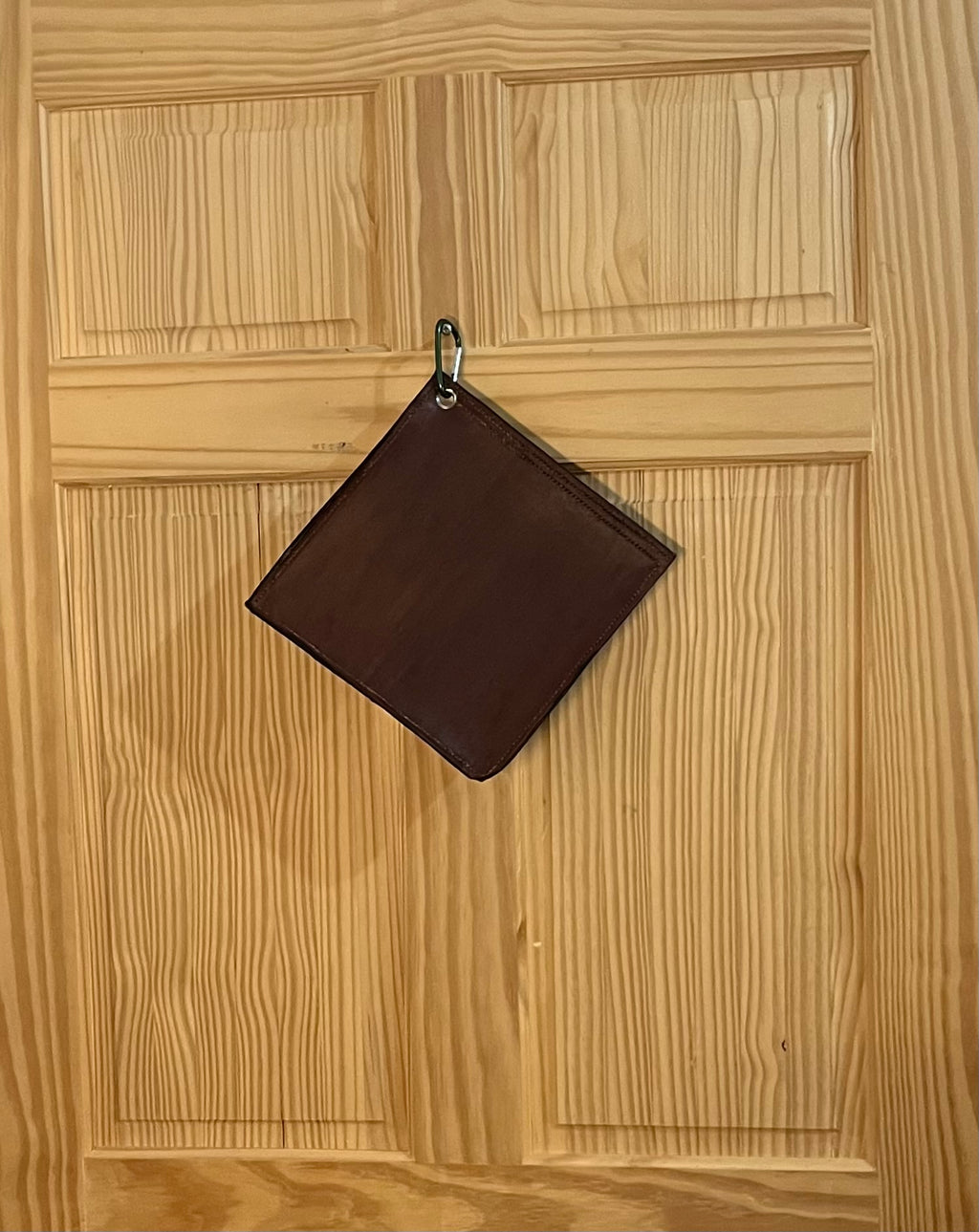 Genuine Leather Dark Brown Haversack Bag