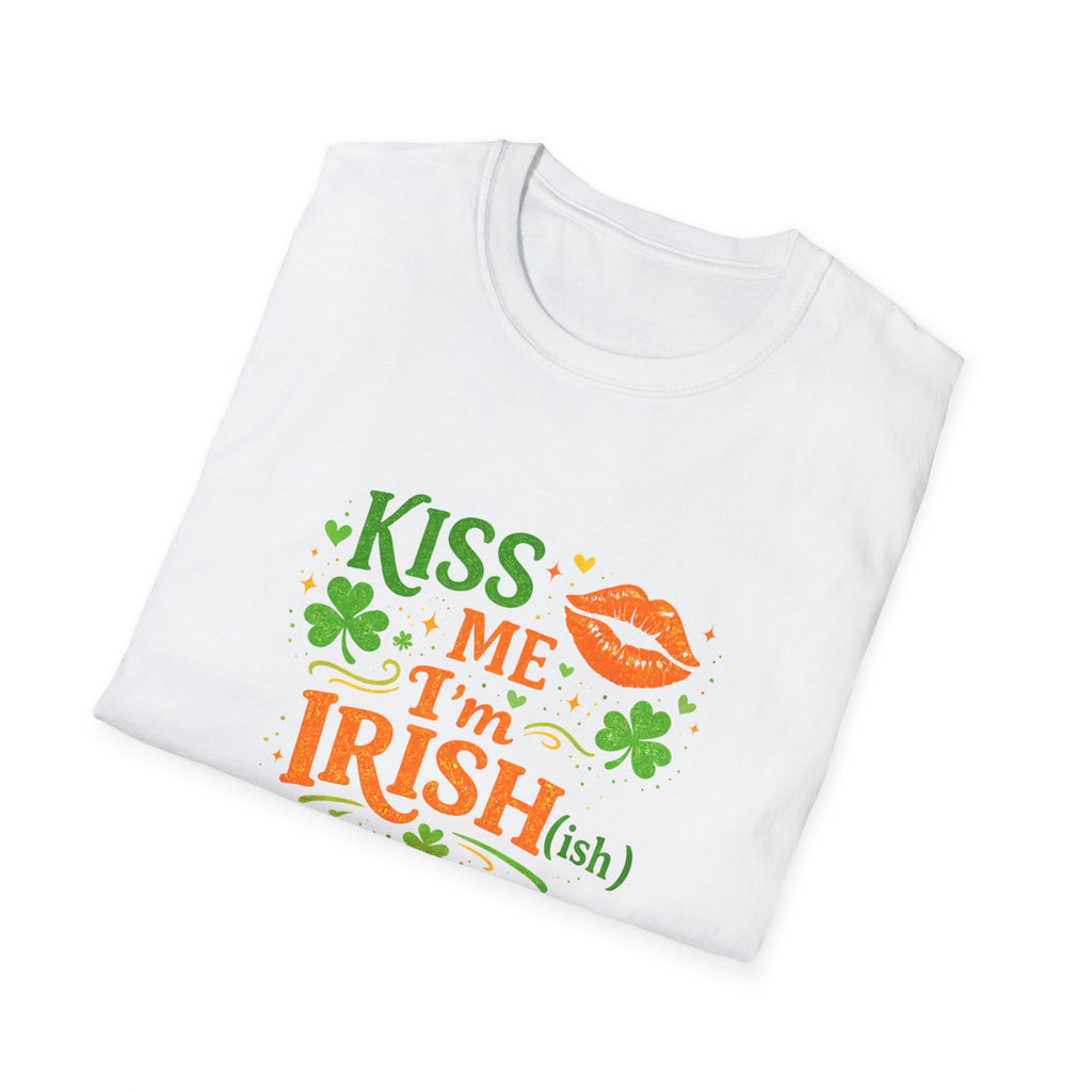 Kiss Me I’m Irish(ish) T-Shirt — St. Patrick’s Day Shamrock Tee