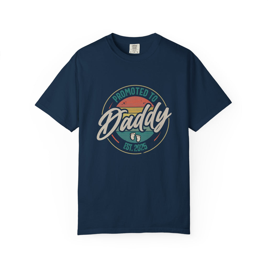 Promoted to Daddy T-shirt, New Dads Tee, Baby Announcement Shirt