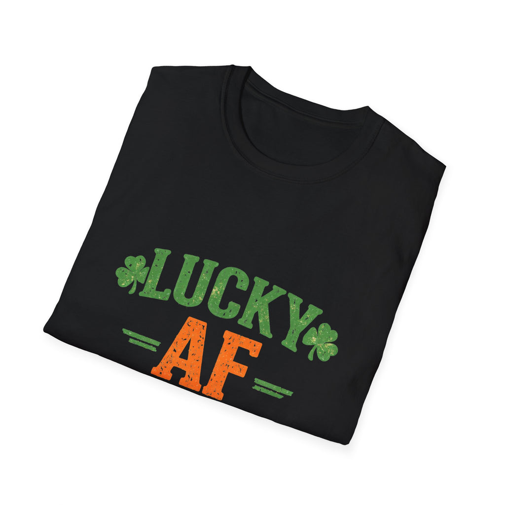 Lucky AF T-Shirt — St. Patrick’s Day Shamrock Tee