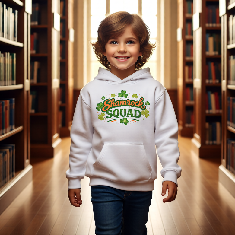 Family Shamrock Squad Hoodie Bundle — Family Leprechaun Hoodies St. Patrick’s Day