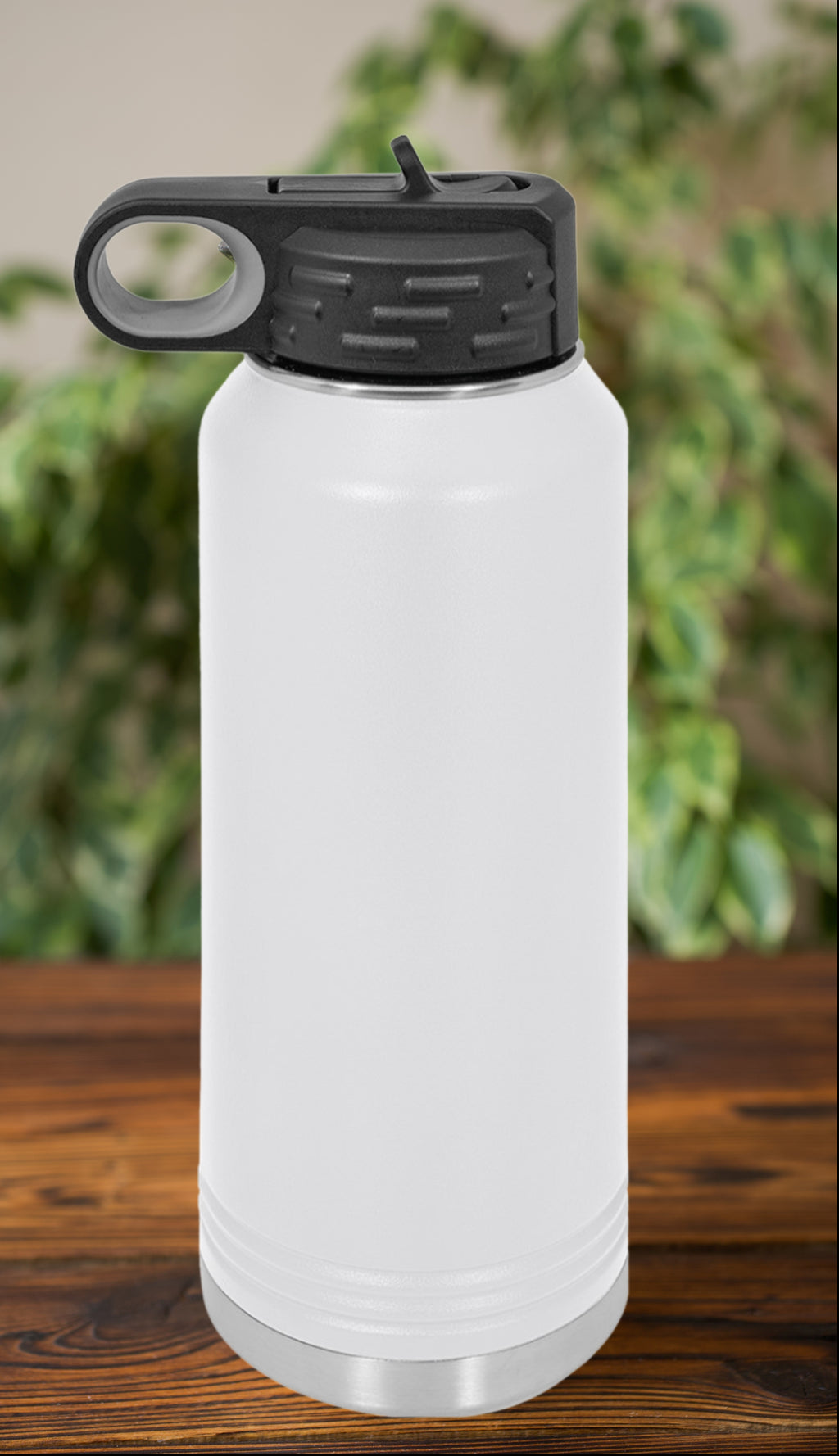 Brave Breast Cancer Water Bottle – Personalized Pink Ribbon Design